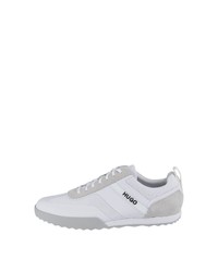 weiße niedrige Sneakers von Hugo Boss
