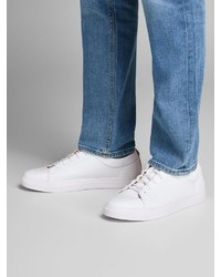 weiße niedrige Sneakers von Jack & Jones