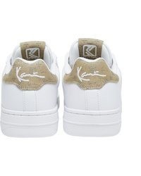 weiße niedrige Sneakers von Karl Kani