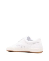 weiße niedrige Sneakers von Lemaire