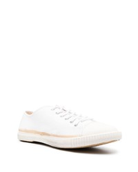 weiße niedrige Sneakers von Maison Margiela