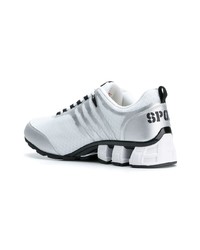 weiße niedrige Sneakers von Plein Sport