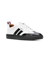 weiße niedrige Sneakers von Bally