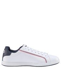 weiße niedrige Sneakers von Lacoste