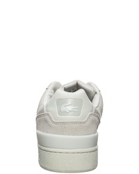 weiße niedrige Sneakers von Lacoste