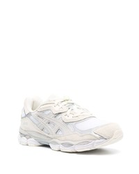 weiße niedrige Sneakers von Asics