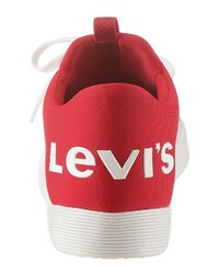 weiße niedrige Sneakers von Levi's