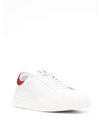 weiße niedrige Sneakers von Lanvin