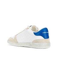 weiße niedrige Sneakers von Isabel Marant