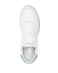 weiße niedrige Sneakers von Karl Lagerfeld