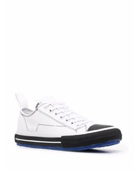 weiße niedrige Sneakers von Marcelo Burlon County of Milan