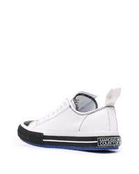 weiße niedrige Sneakers von Marcelo Burlon County of Milan