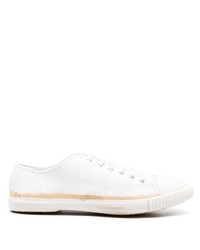 weiße niedrige Sneakers von Maison Margiela