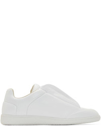 weiße niedrige Sneakers von Maison Margiela