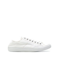 weiße niedrige Sneakers von Maison Margiela