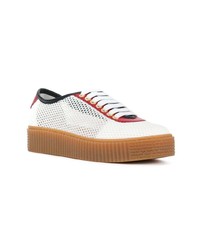 weiße niedrige Sneakers von Tommy Hilfiger