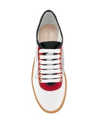 weiße niedrige Sneakers von Tommy Hilfiger