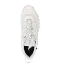 weiße niedrige Sneakers von Moncler