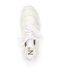 weiße niedrige Sneakers von N°21