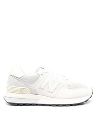 weiße niedrige Sneakers von New Balance