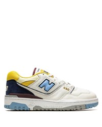 weiße niedrige Sneakers von New Balance