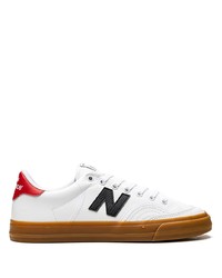 weiße niedrige Sneakers von New Balance