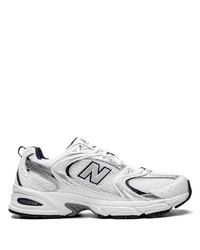 weiße niedrige Sneakers von New Balance