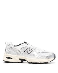 weiße niedrige Sneakers von New Balance