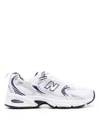 weiße niedrige Sneakers von New Balance