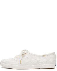 weiße niedrige Sneakers von Kate Spade