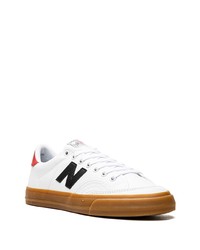 weiße niedrige Sneakers von New Balance