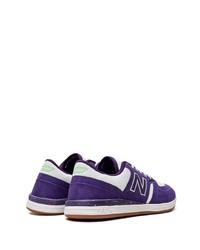 weiße niedrige Sneakers von New Balance