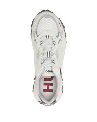 weiße niedrige Sneakers von Hugo