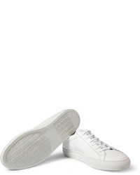 weiße niedrige Sneakers von Common Projects