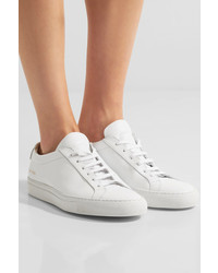 weiße niedrige Sneakers von Common Projects