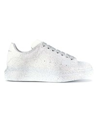 weiße niedrige Sneakers von Alexander McQueen