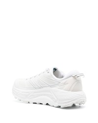 weiße niedrige Sneakers von Hoka One One