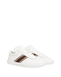 weiße niedrige Sneakers von Bally