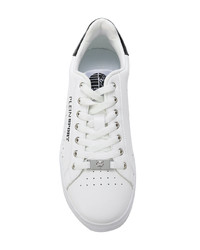 weiße niedrige Sneakers von Plein Sport