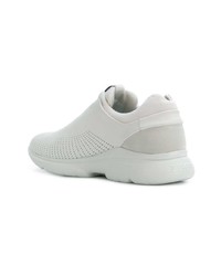 weiße niedrige Sneakers von Ermenegildo Zegna