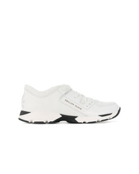 weiße niedrige Sneakers von Philipp Plein