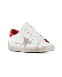 weiße niedrige Sneakers von Golden Goose Deluxe Brand