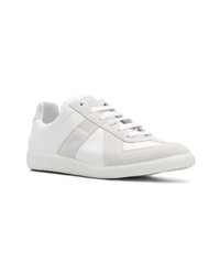 weiße niedrige Sneakers von Maison Margiela