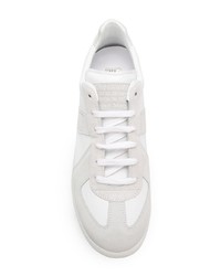 weiße niedrige Sneakers von Maison Margiela