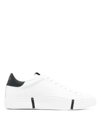 weiße niedrige Sneakers von Roberto Cavalli