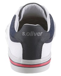 weiße niedrige Sneakers von s.Oliver