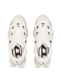 weiße niedrige Sneakers von Diesel