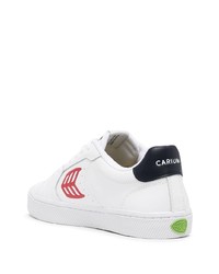 weiße niedrige Sneakers von Cariuma
