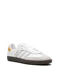 weiße niedrige Sneakers von adidas