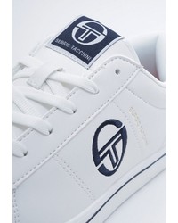 weiße niedrige Sneakers von Sergio Tacchini